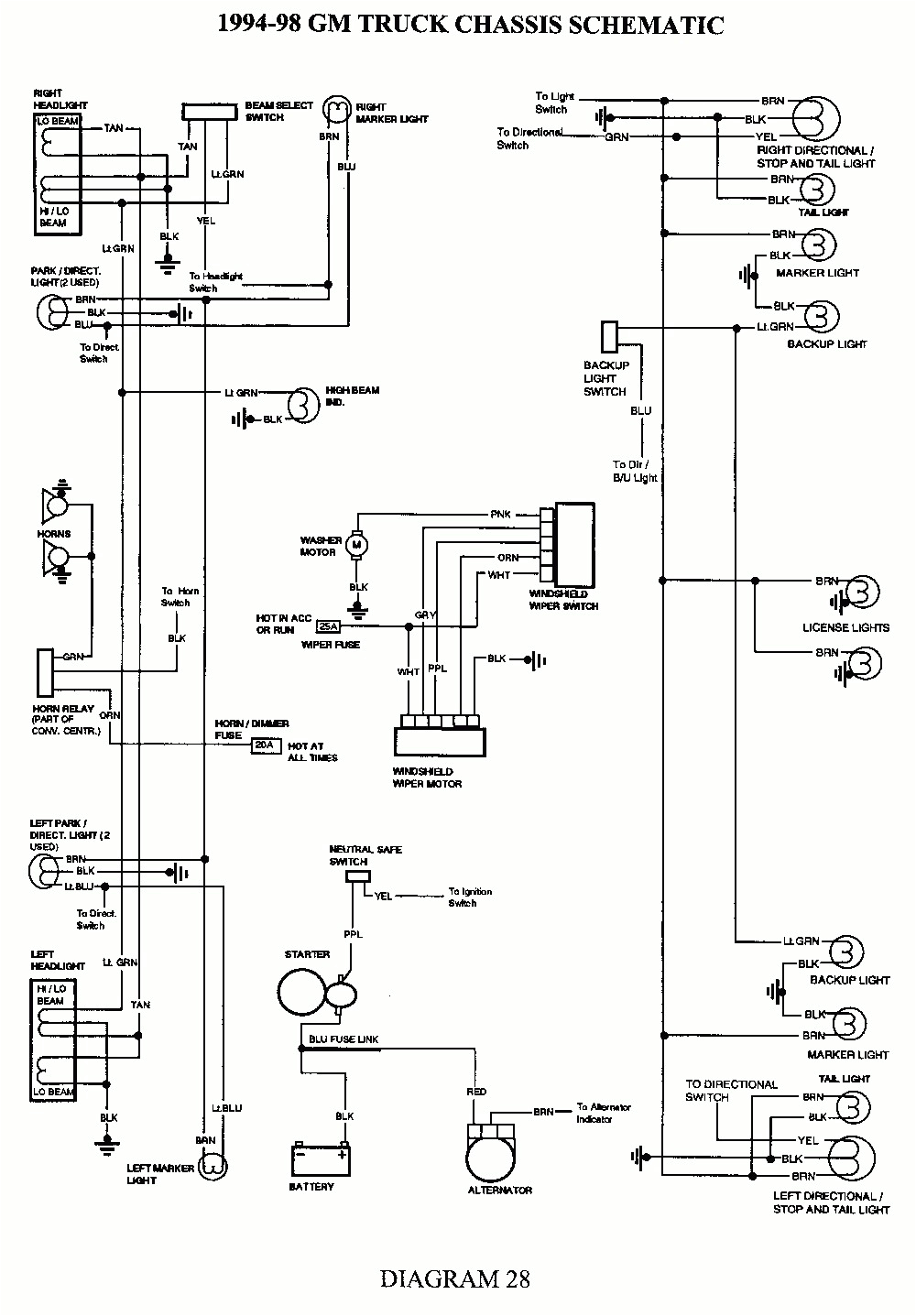 98 chevy 2500 headlight switch wiring wiring diagram blog 2500 98 chevy headlight switch wiring