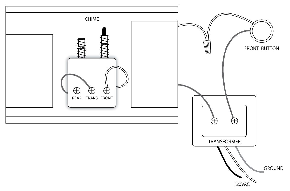 doorbell wiring diagrams doorbell wiring diagrams a heath zenith doorbell wiring diagram