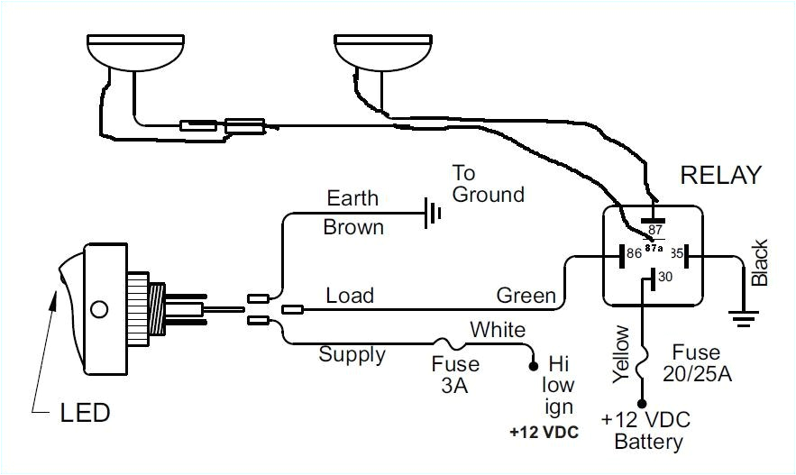 hella fog light wiring diagram