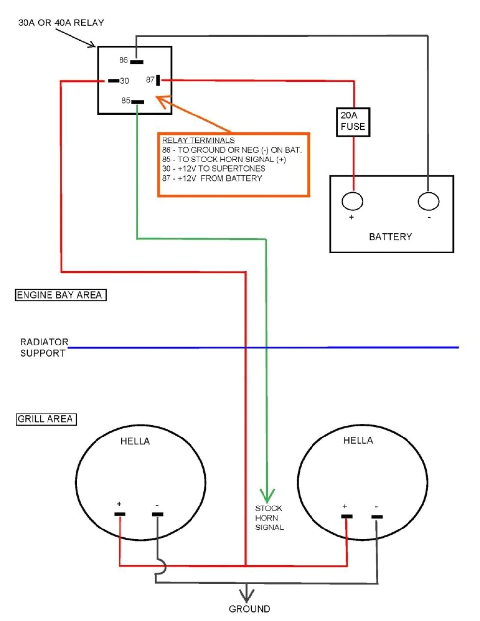 back to post wiring diagram for hella relay