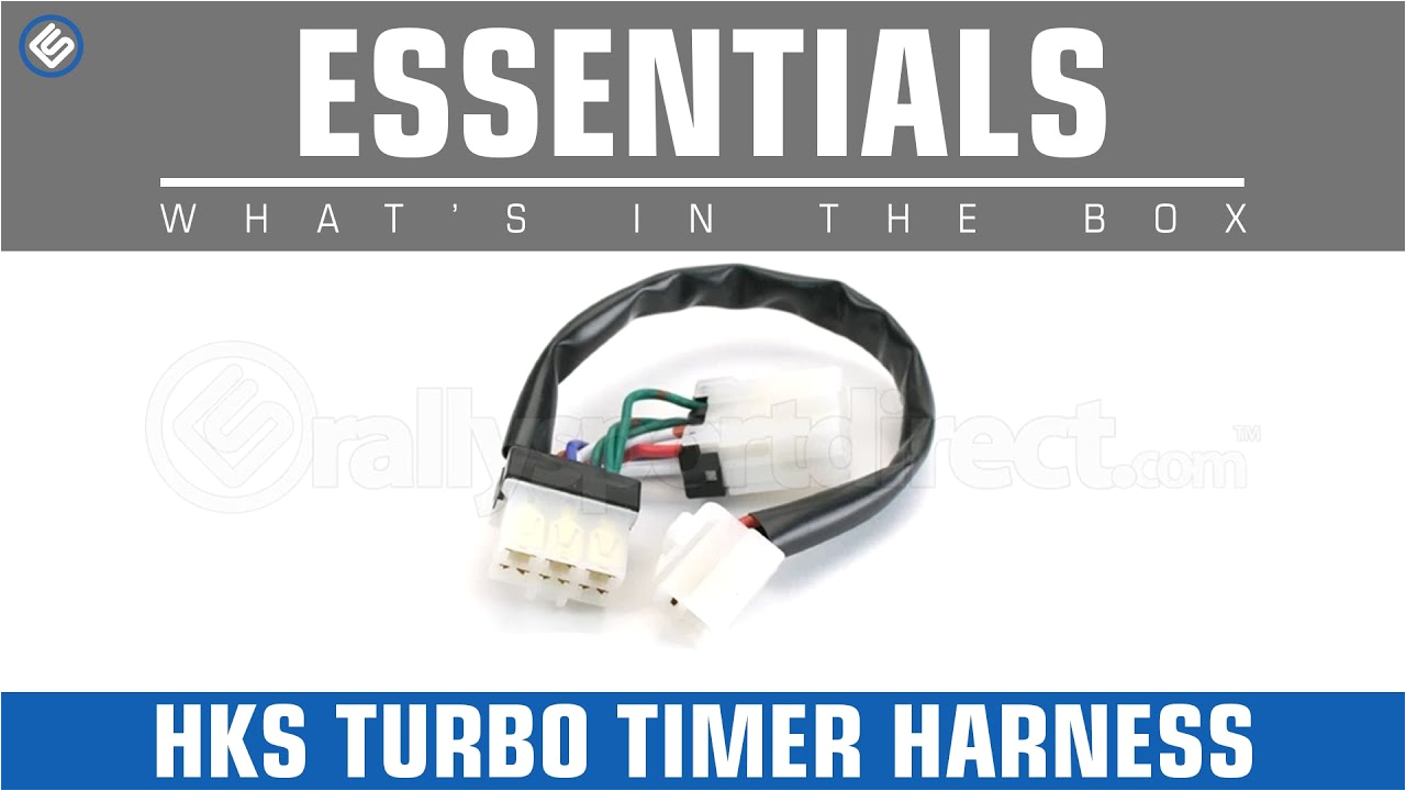 hks turbo timer harness whats in the box