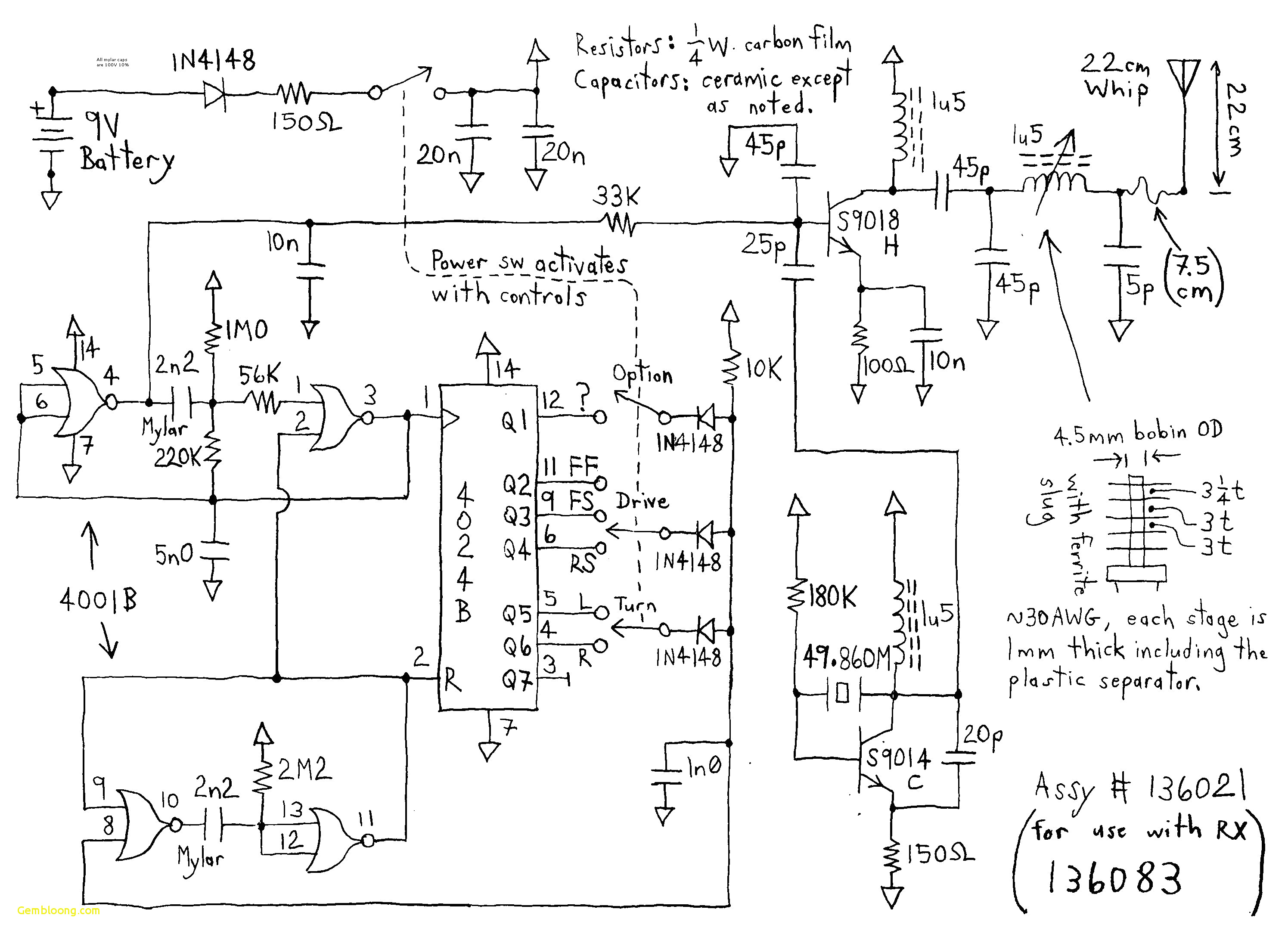 cs144 alternator wiring diagram