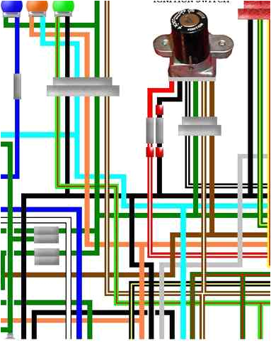 honda cb250 cb360 cb400 colour electrical wiring diagramhonda cb250rs dx uk spec colour wiring diagram