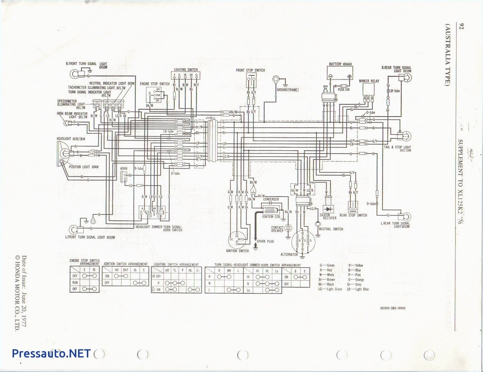 xl125 wiring diagram wiring diagram show 1978 xl 125 wiring diagram xl125 wiring diagram