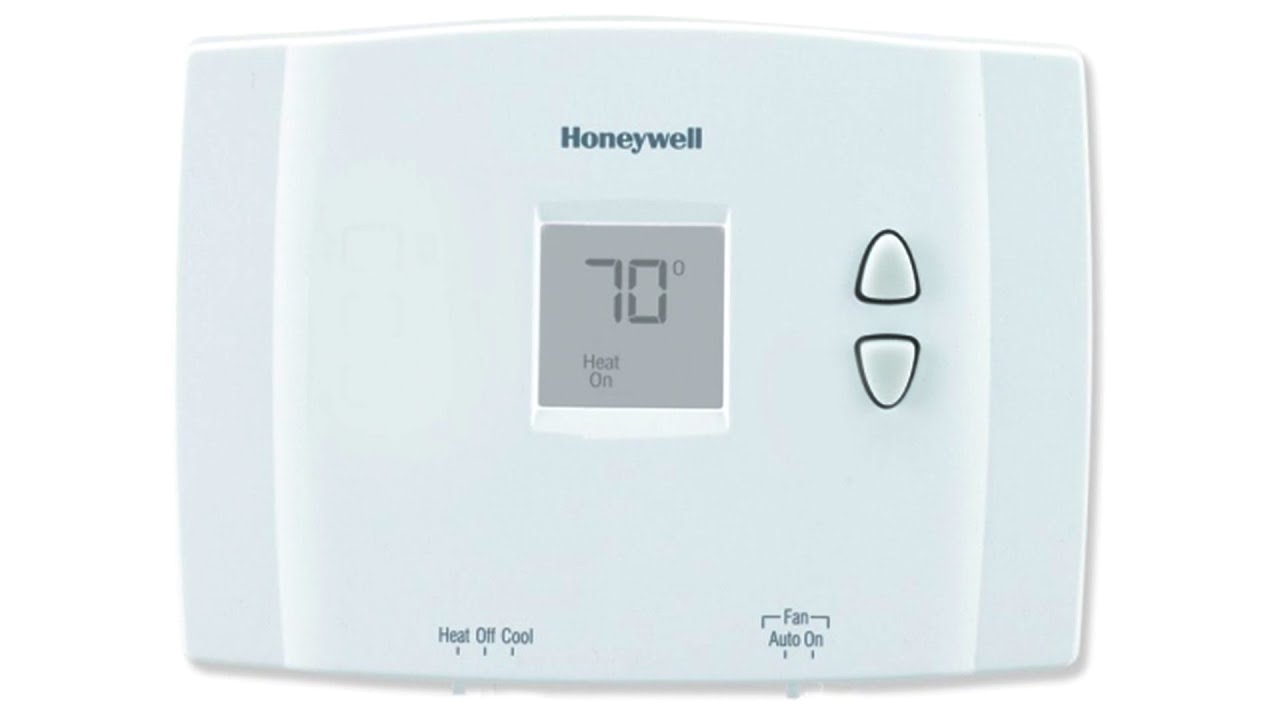 honeywell horizontal digital non programmable thermostat rth111b1016