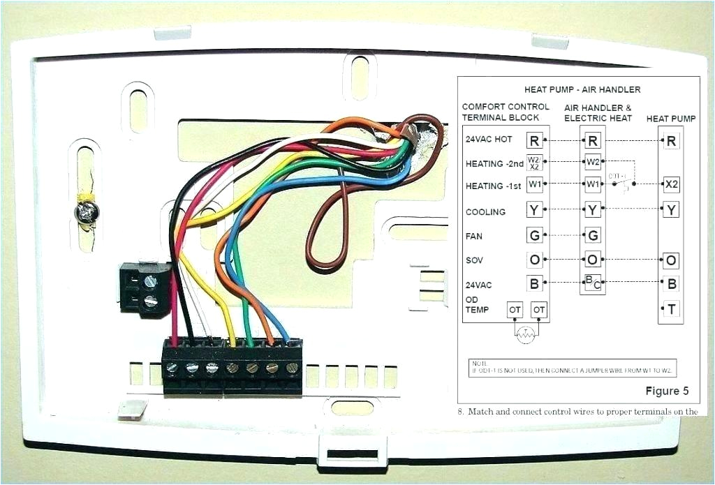 8 wire honeywell thermostat rth221 series wiring diagram wiring for a 8 wire thermostat hook up