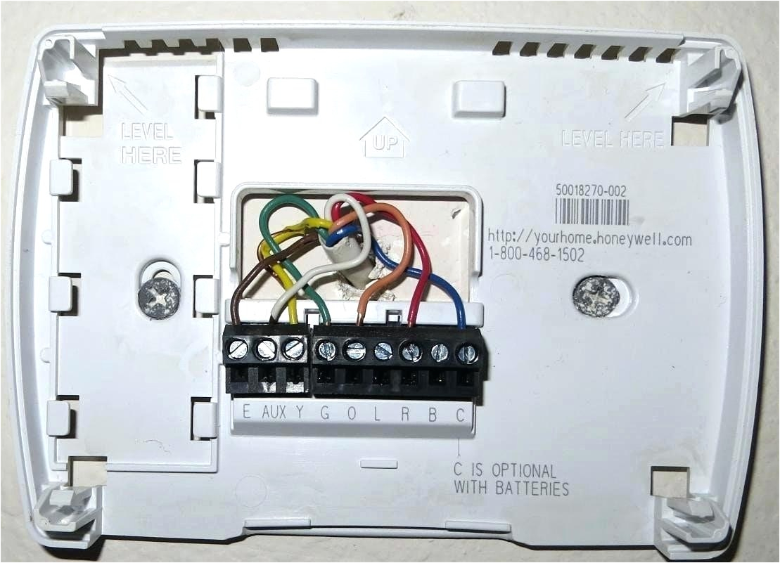 wiring diagram honeywell thermostat th6220d1002