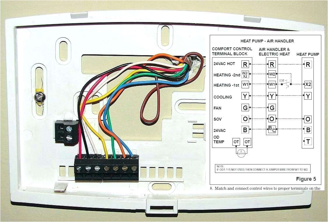 7 wire thermostat wiring diagram unique honeywell rth111