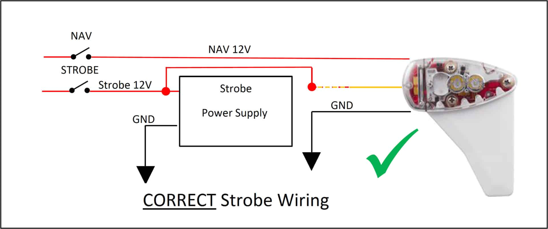 strobe wiring diagram