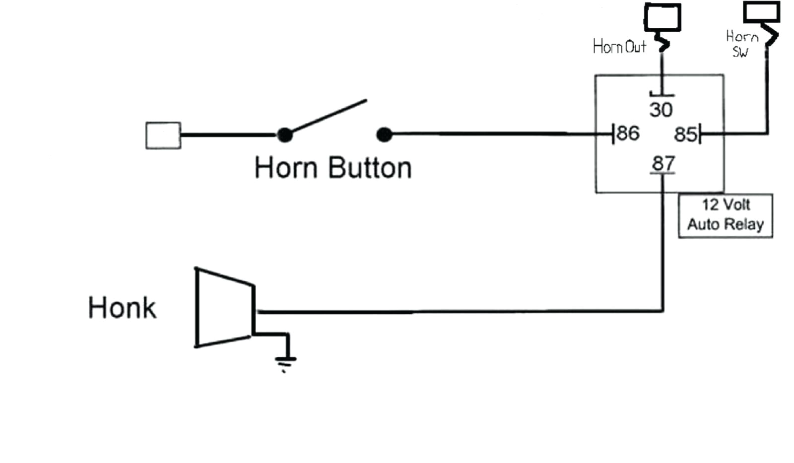car alarm relay wiring diagram 12 volt air horn wiring diagram12v horn wiring diagram wiring diagrams
