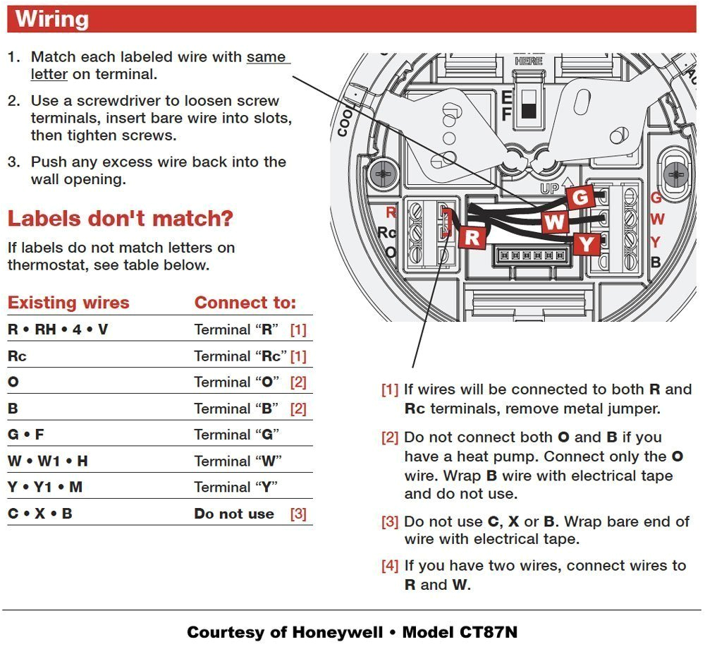 honeywell thermostat wiring instructions diy house help honeywell thermostat wiring diagram honeywell thermostat wiring diagram