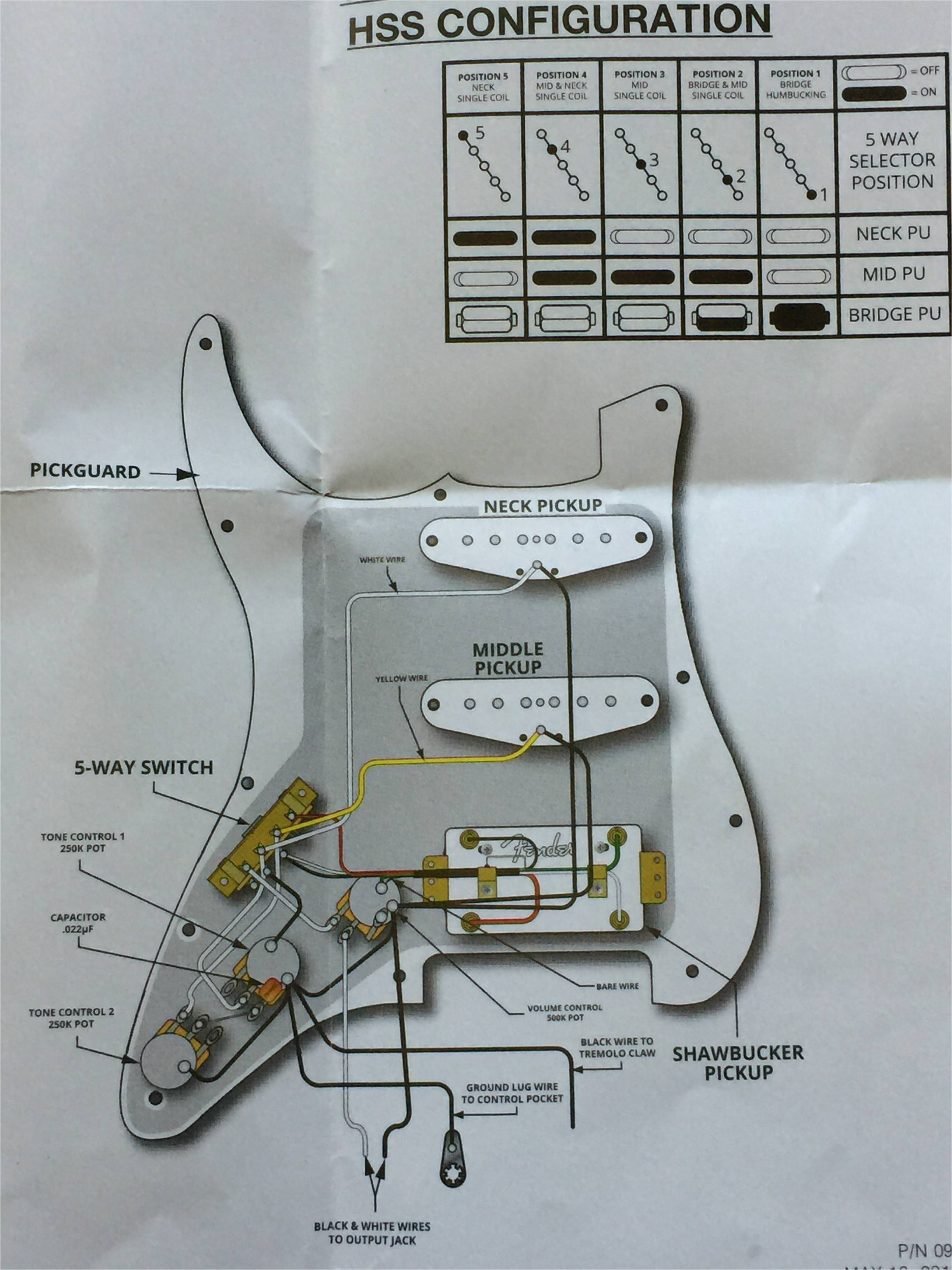 fender american special hss strat wiring diagram wiring diagram inside fender standard strat wiring diagram
