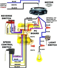 23 wiring diagram for hunter ceiling fan with light