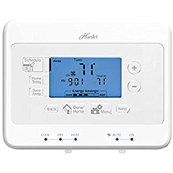 hunter home comfort 44378 7 day digital programmable thermostat