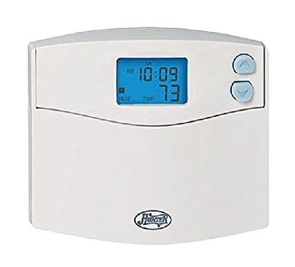 hunter 44157 5 2 day digital programmable thermostat home thermostat ac heat amazon com