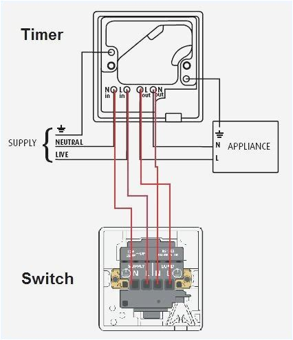 immersion heater timer switch wiring diagram