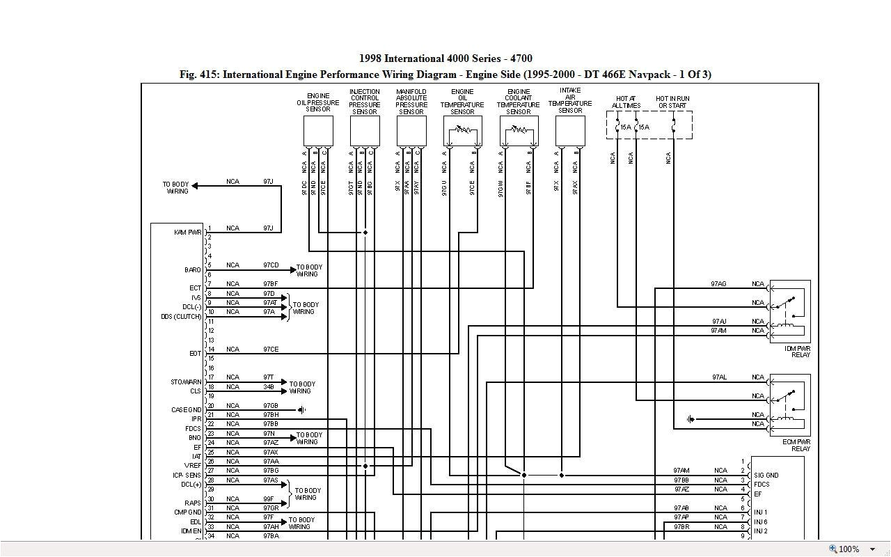 dt466 wiring schematic wiring diagram toolbox wiring diagram international r 190 truck