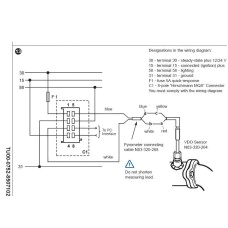viewline pyrometer 4m connecting cable vdo pyrometer wiring diagram