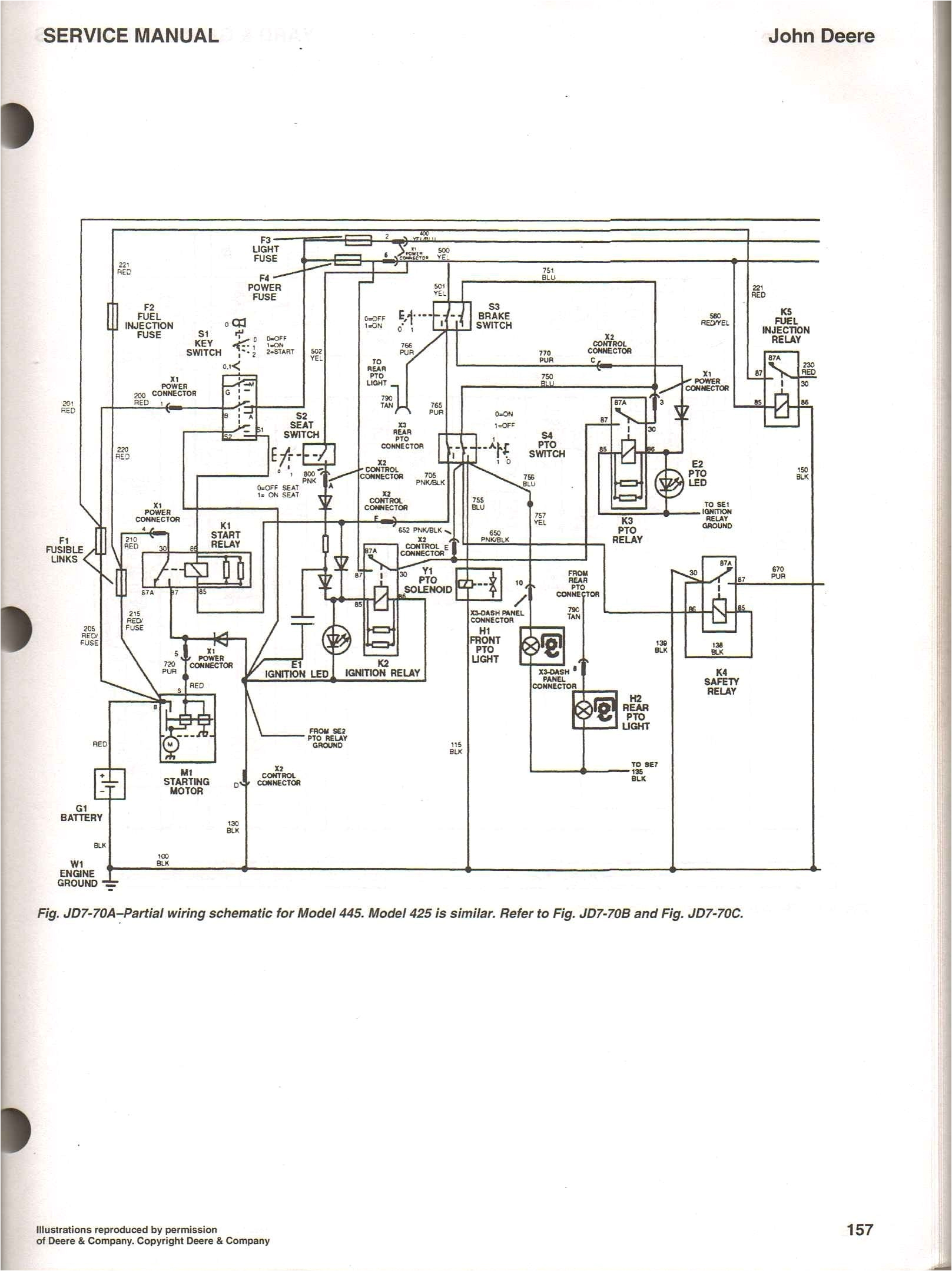 john deere l110 wiring schematic