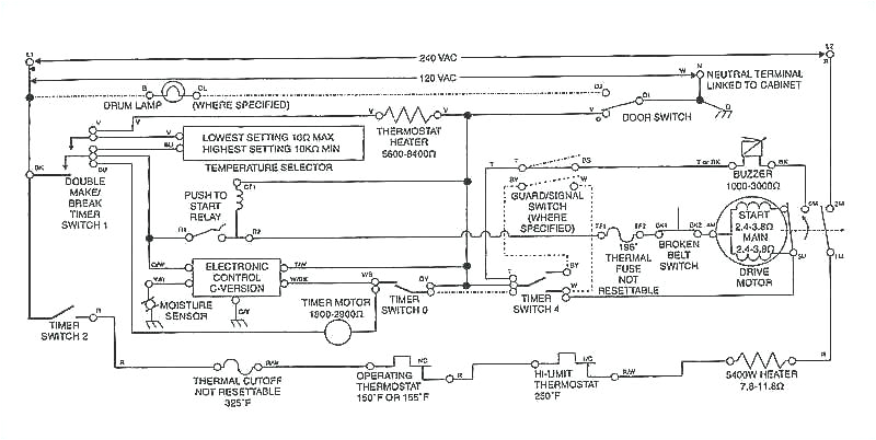 wiring diagram for amana dryer schema diagram database