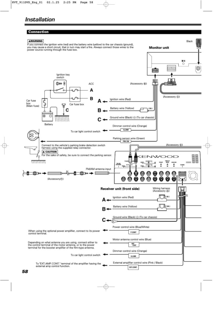 kenwood kvt 514 wiring diagram unique kenwood kvt 512 update