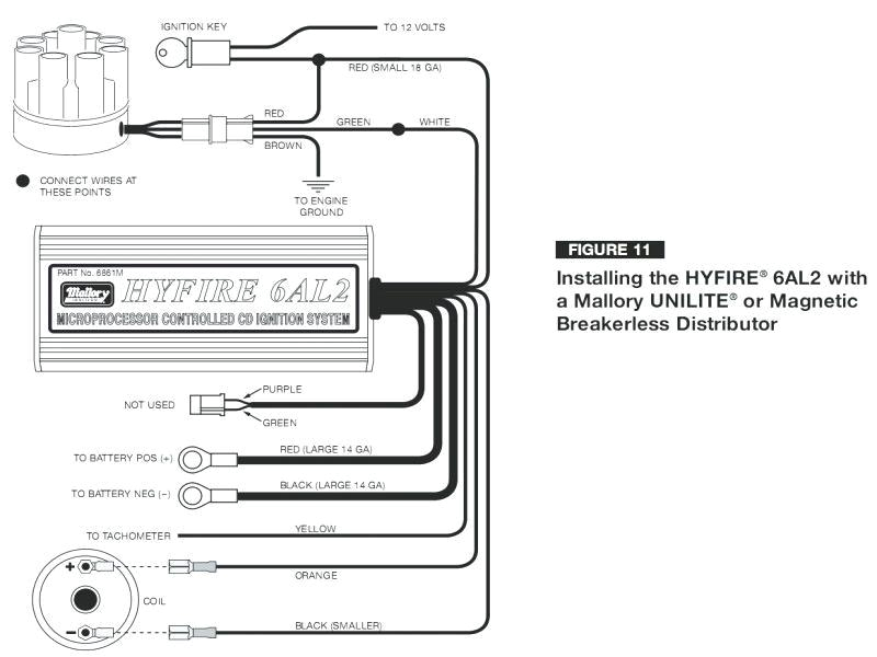 comp 9000 distributor wiring diagram wiring diagram sheet msd 6al wiring diagram mallory distributor p 9000