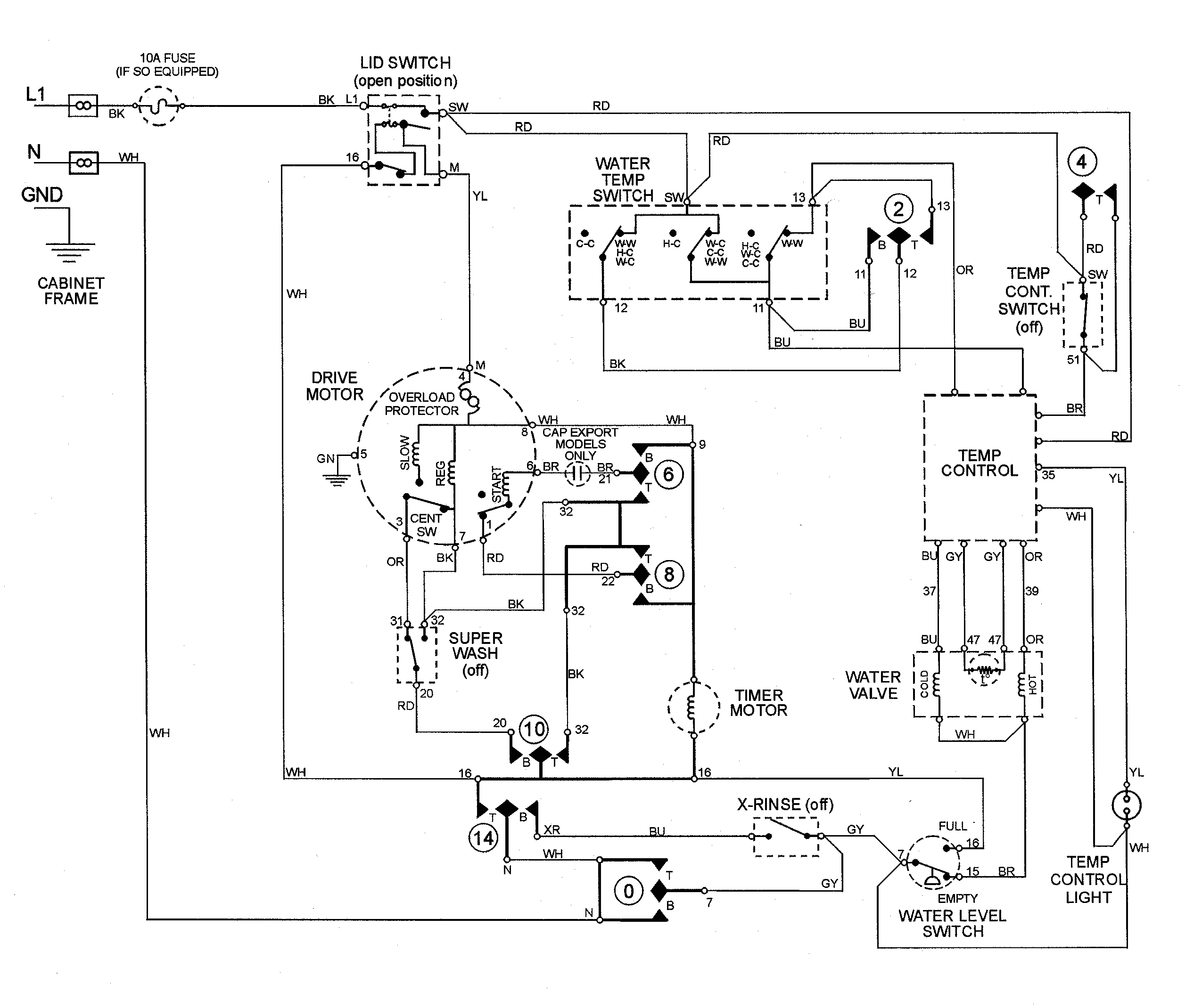 maytag mav7600aww wiring information diagram
