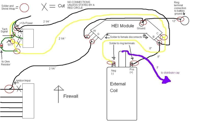 wiring diagrams mazda mx6 forum wiring diagram showproject hei module u0026 external coil install mazda