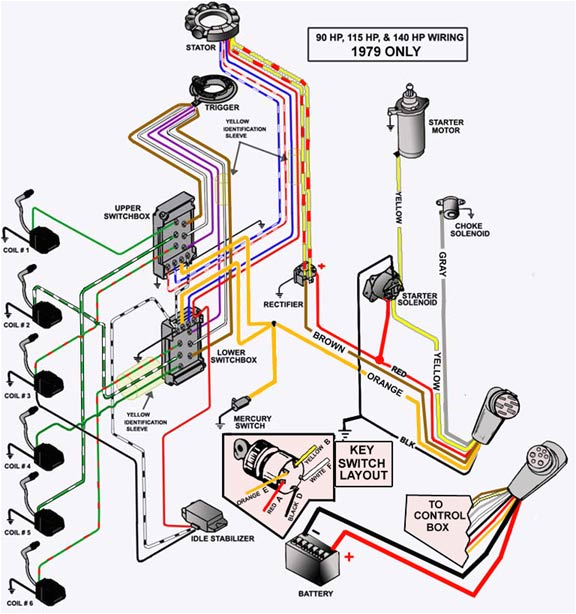 mercury outboard switch diagram wiring diagram show mercury 90 ignition switch wiring diagram