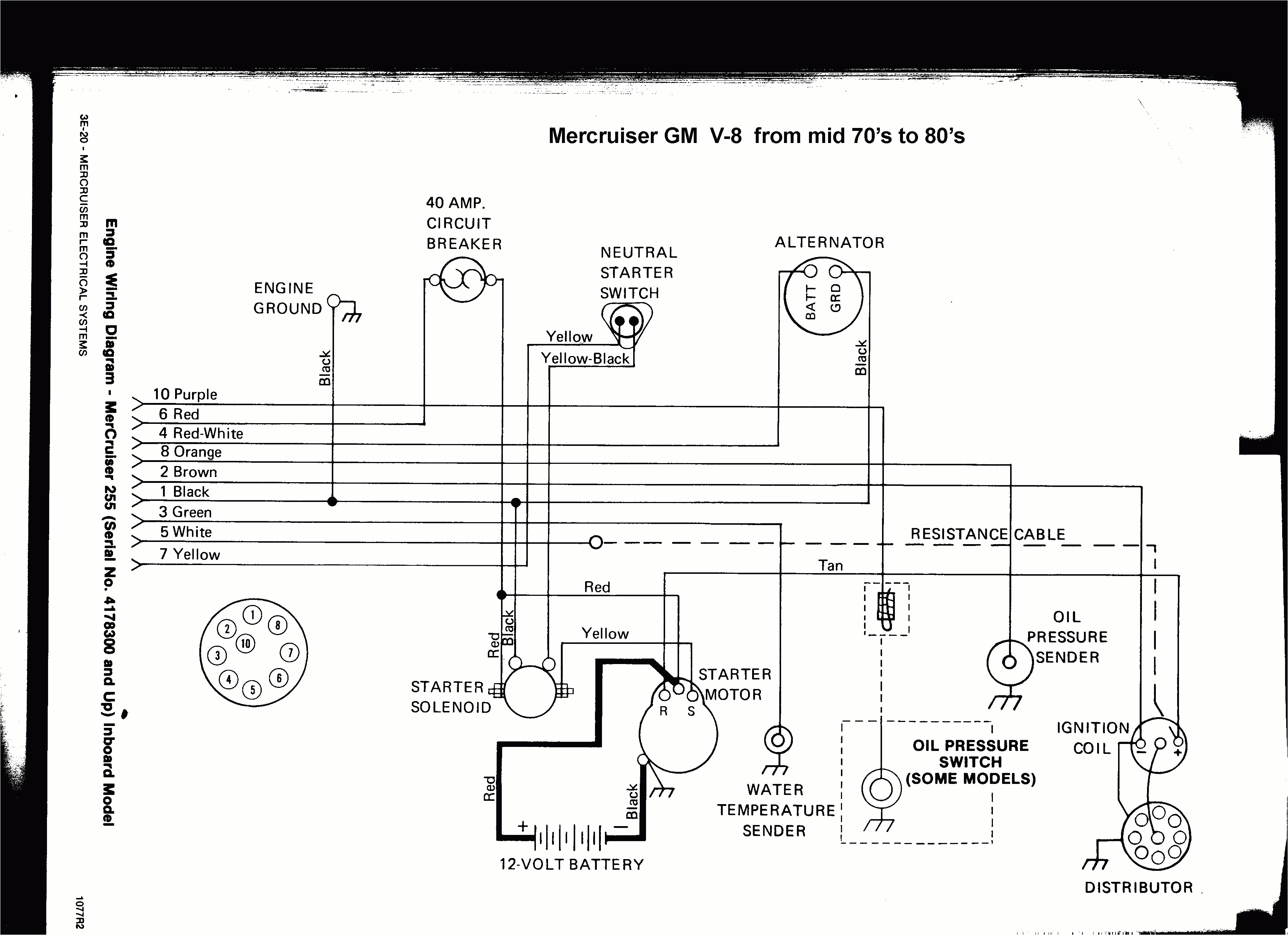 mercruiser 165 wiring diagram wiring diagram advance 9 pin mercruiser wiring harness diagram