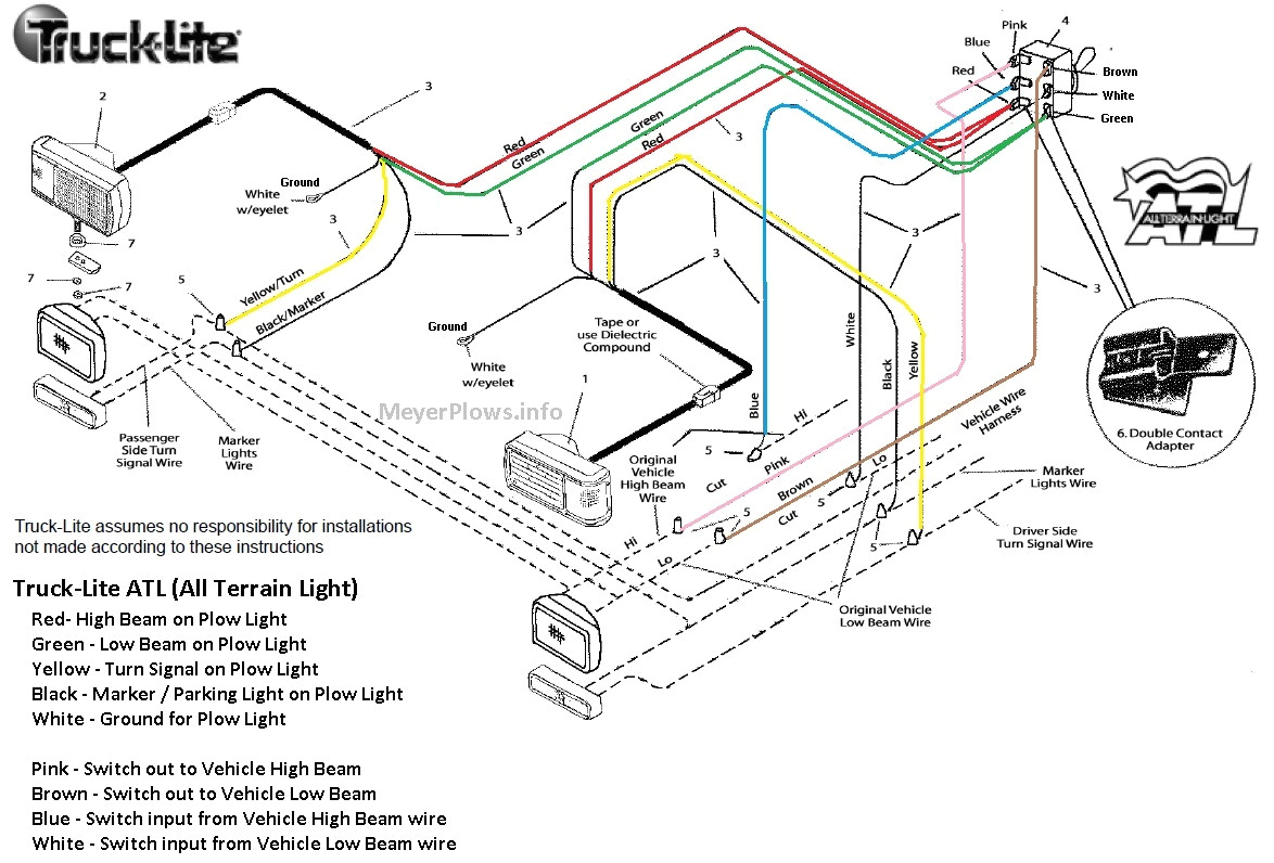 meyer snow plow lights wiring diagram download meyer snow plow wiring diagram e47 3 in