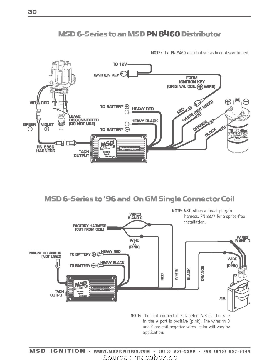 msd 6al wiring hei cap wiring diagram expert