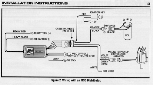 msd 6 off road wiring diagrams for msd 6 off road ignition with magnetic pick up