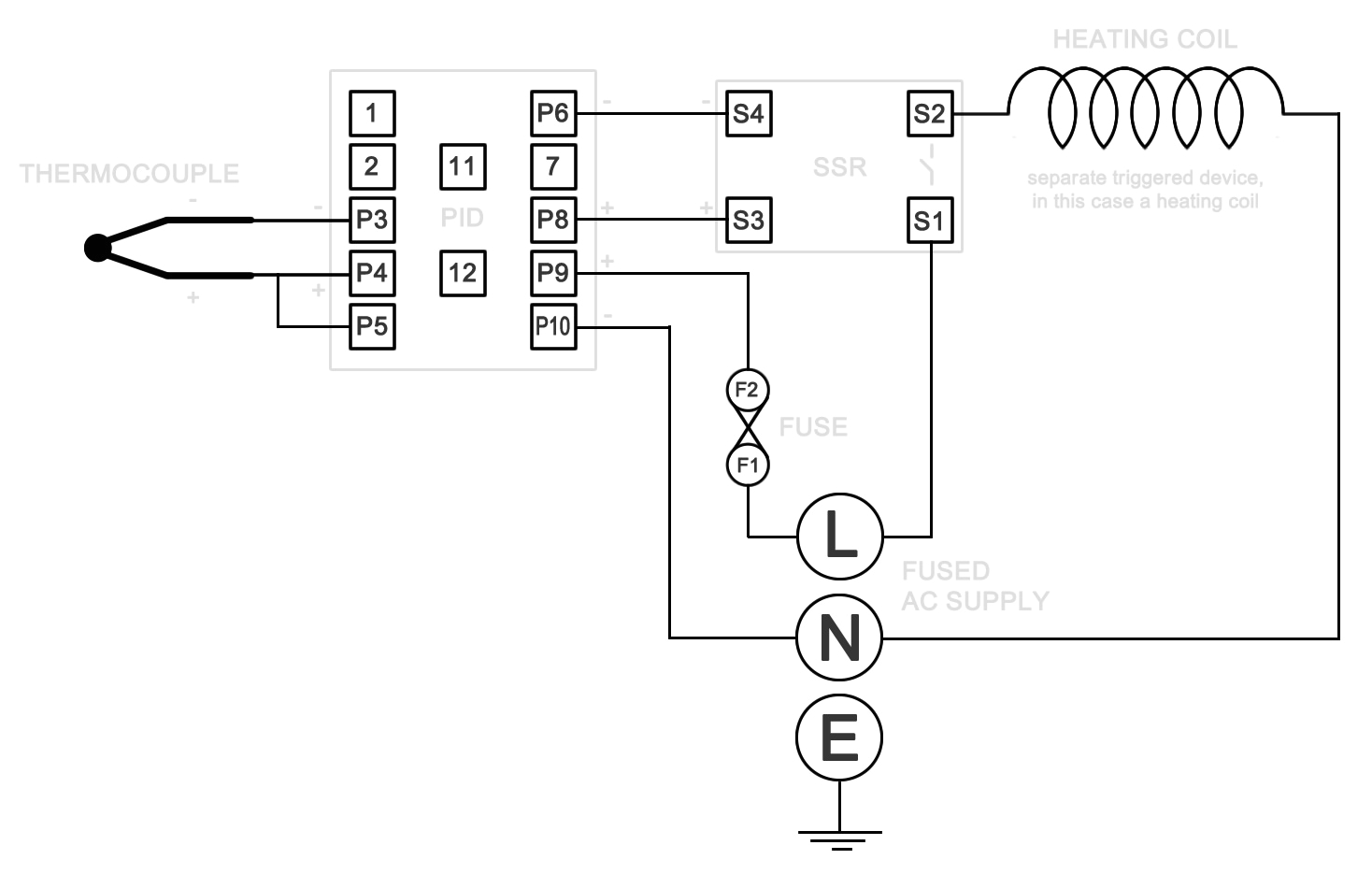 ssr wiring diagram for fan on