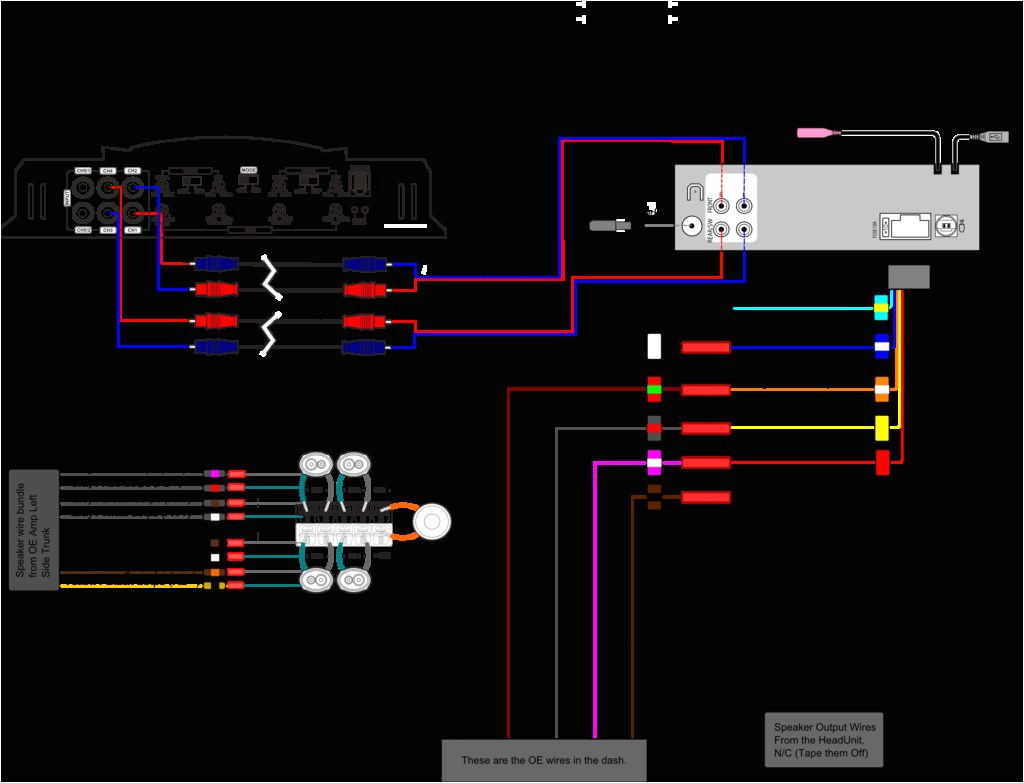 car speaker wiring diagram jvc stereo color on within auto in speakers on wiring diagram for