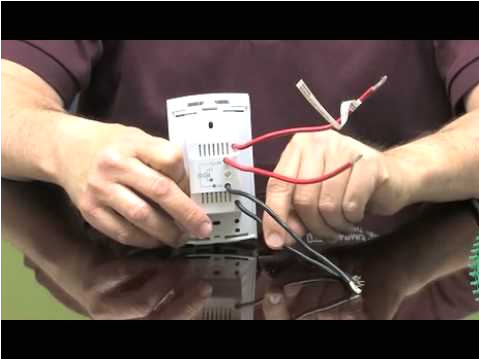 wiring a floor heating thermostat for radiant systems