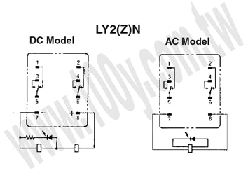 omron ly2n relay wiring diagram