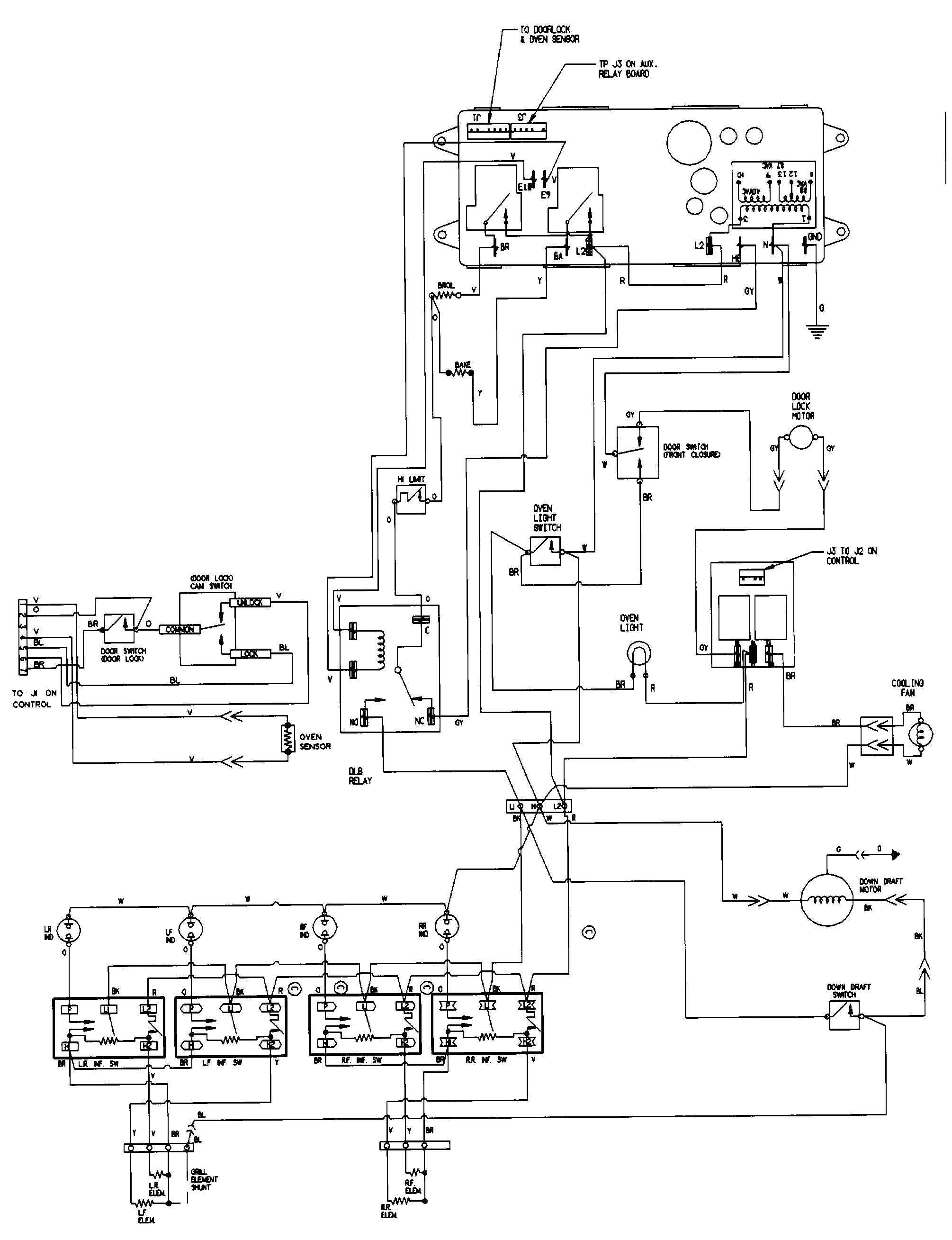 vn v8 wiring diagram a jenn air sve w electric slide in range timer