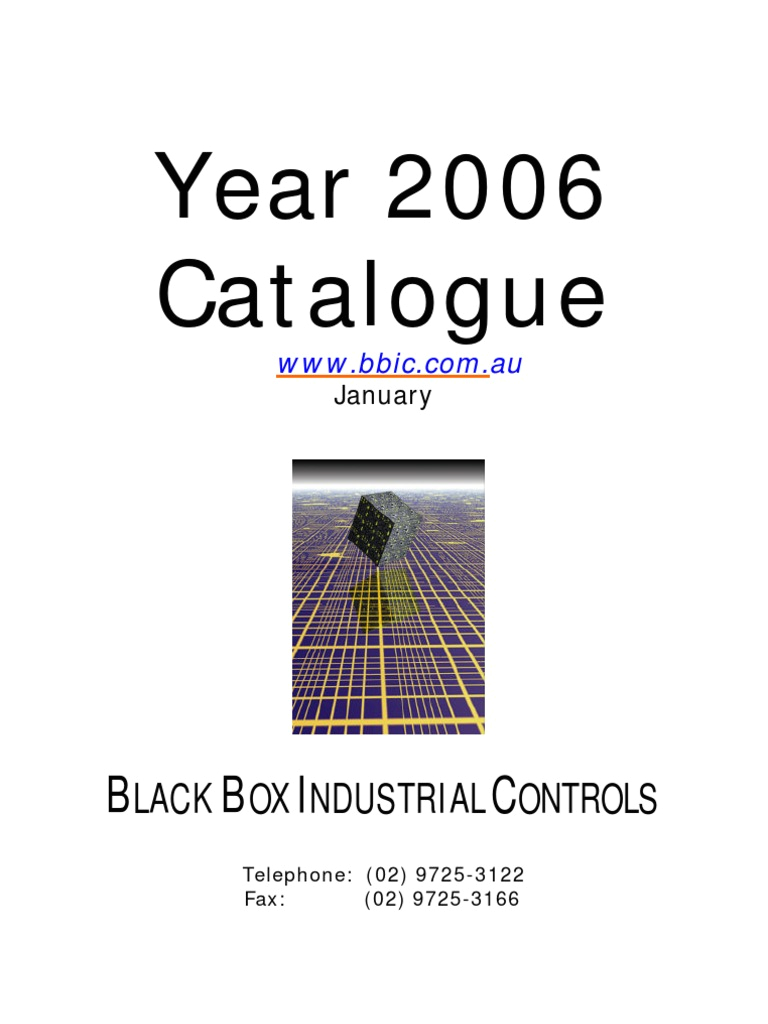 black box industrial controls catalogue 2005 reliability engineering numerical control