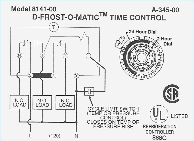 paragon 8141 wiring diagram fresh defrost clock wiring diagram and freezer timer to paragon 8145 20