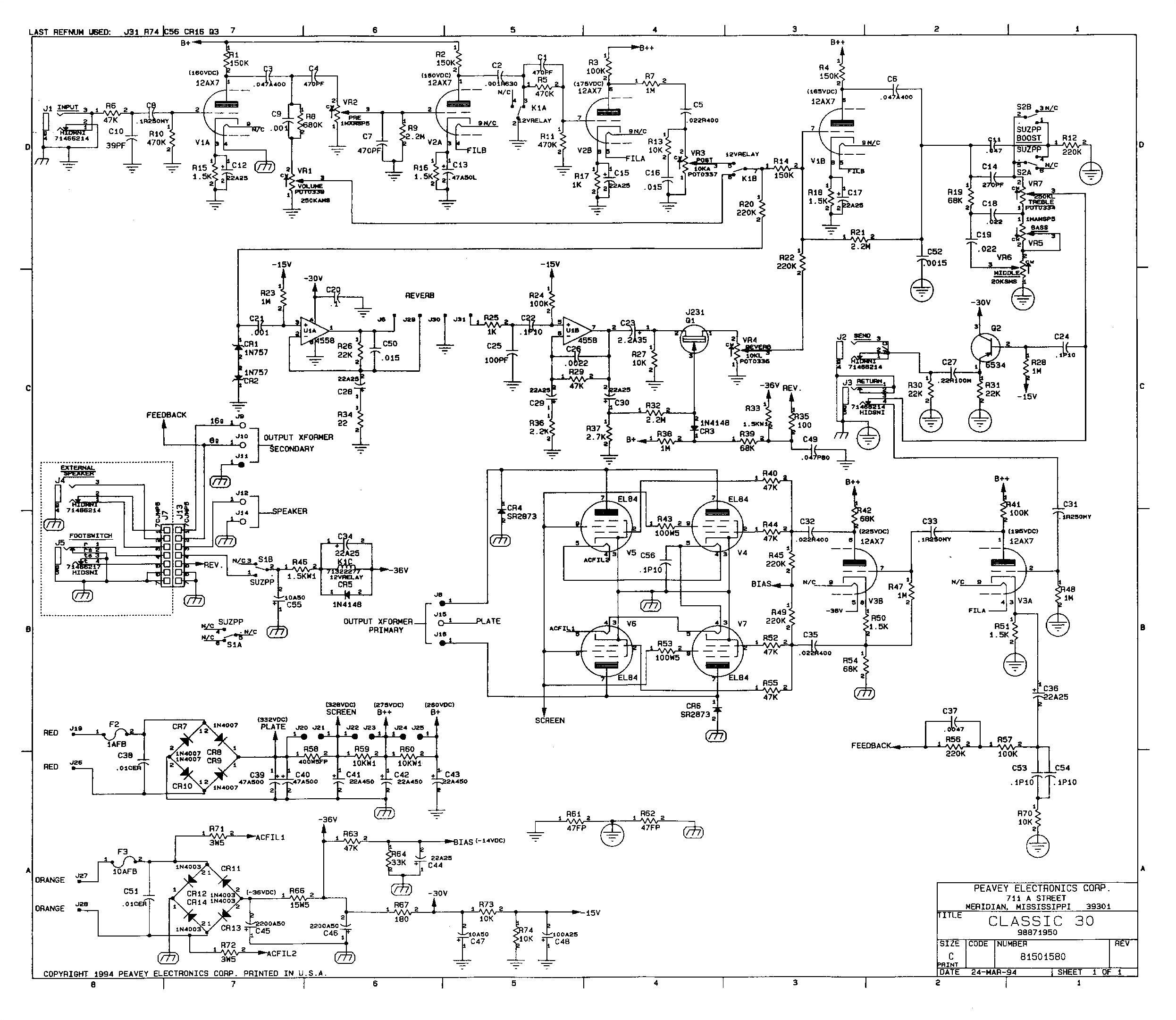 28 peavey t 60 wiring diagram