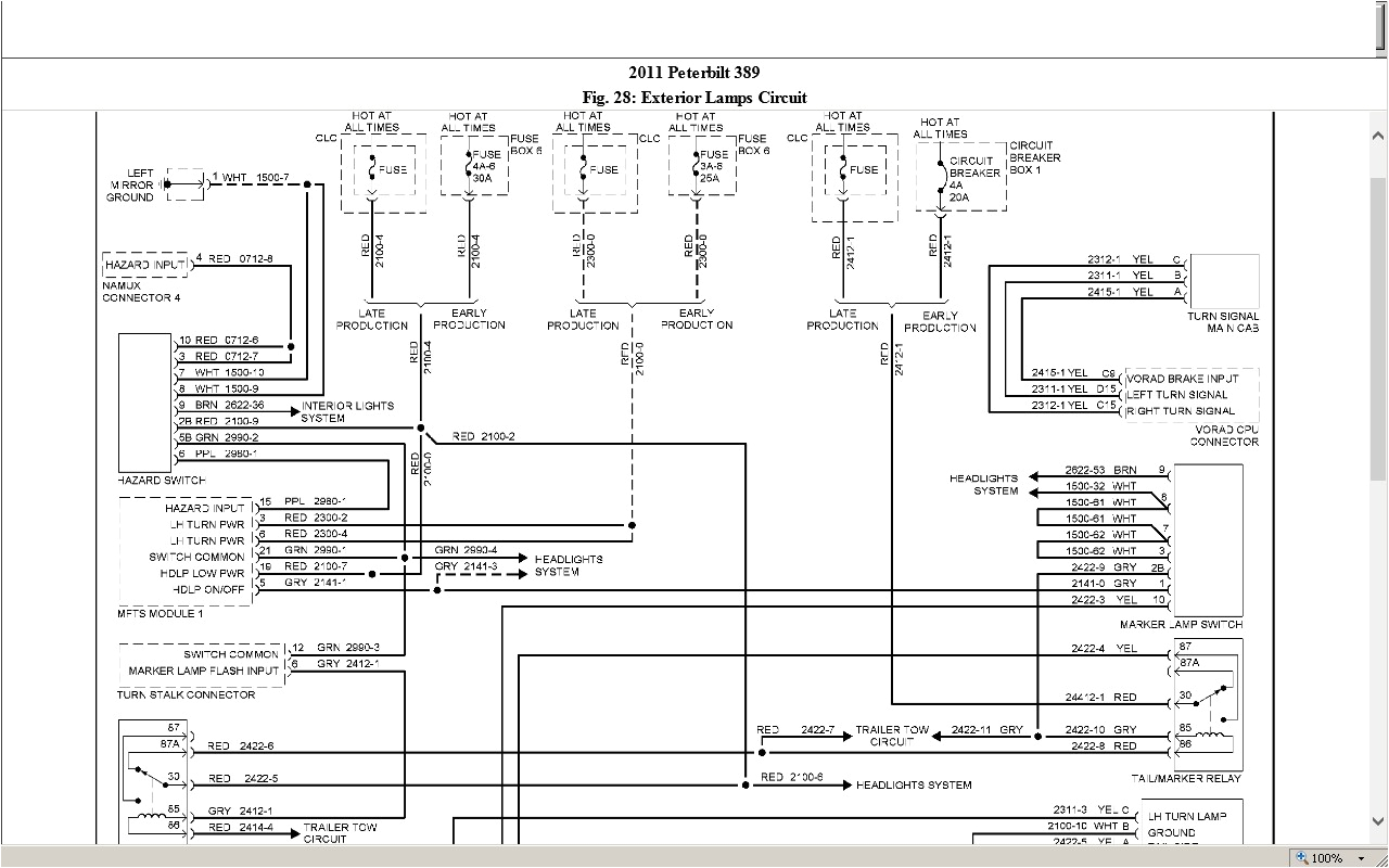 truck peterbilt 379 wiring diagram wiring diagram toolbox peterbilt 579 wiring schematic peterbilt 379 fuse box