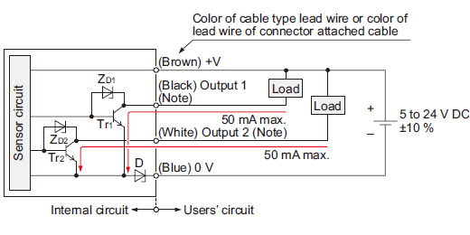 amplifier built in u shaped micro photoelectric sensor compact micro switch wiring diagram i o circuit