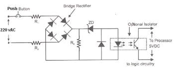 circuit diagram of plc input module