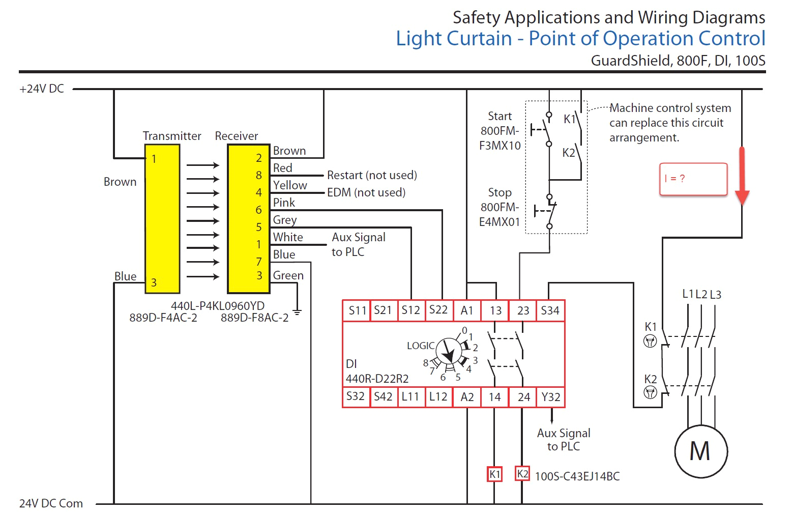 wiring diagram for safety relay