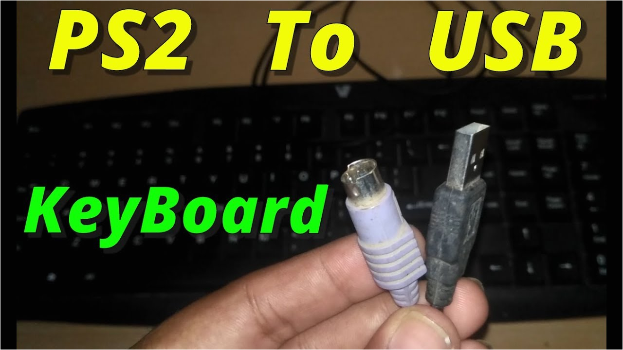 how to convert keyboard ps2 to usb 100 working 2018 youtubehow