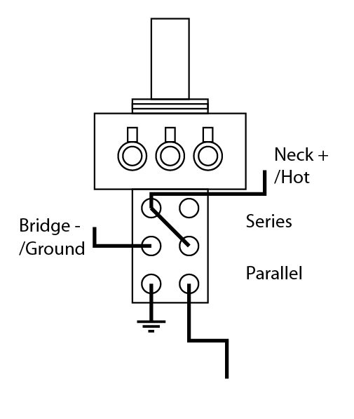 how to use a push pull pot for a series parallel mod in this case series would be in the up pull position i e if you want that reversed wire the