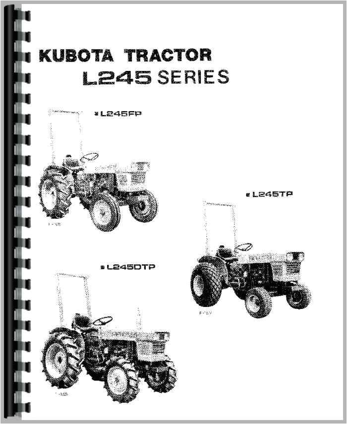 kubota l245dt tractor manual 94614 3 50923 jpg