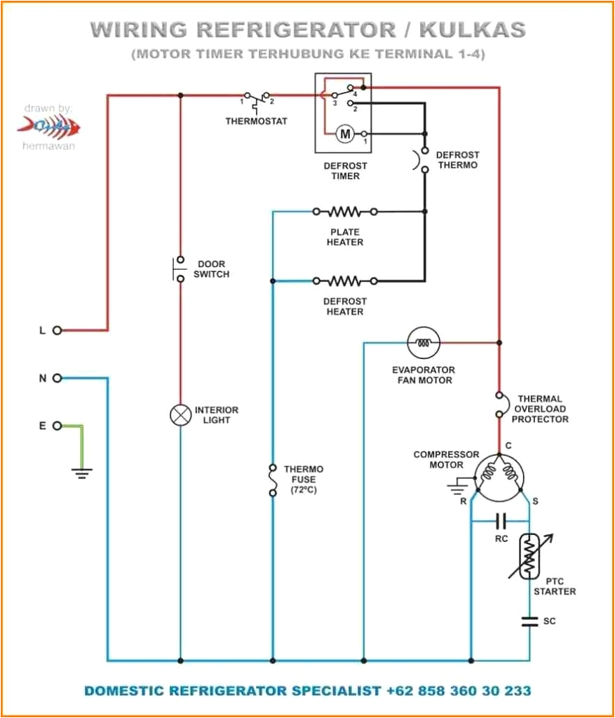 wiring diagram of frost free refrigerator wiring diagram fascinating bpl frost free refrigerator wiring diagram data