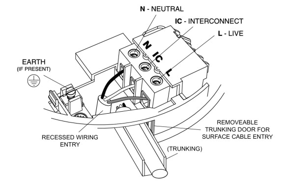 smoke detector 2151 wiring diagram